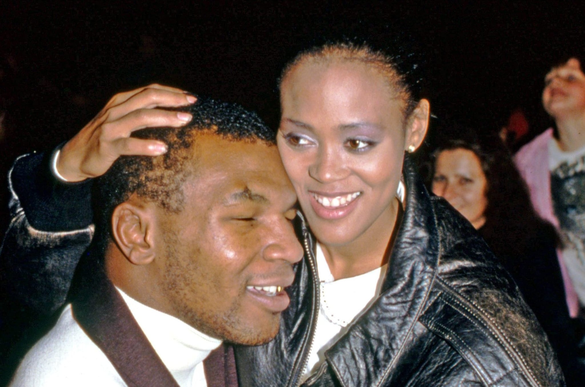 Mike Tyson con la moglie Robin Givens: il matrimonio durò pochissimo
