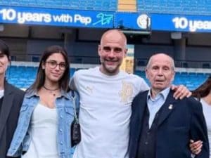 Guardiola si rappacifica con la moglie Cristina, commovente discorso allo stadio: “Una donna eccezionale”
