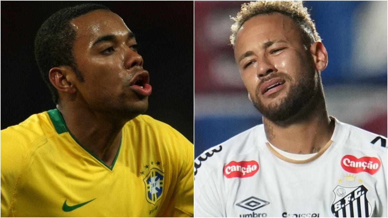 Robinho in carcere viene a sapere dell'aggressione di Neymar a suo figlio e la prende malissimo