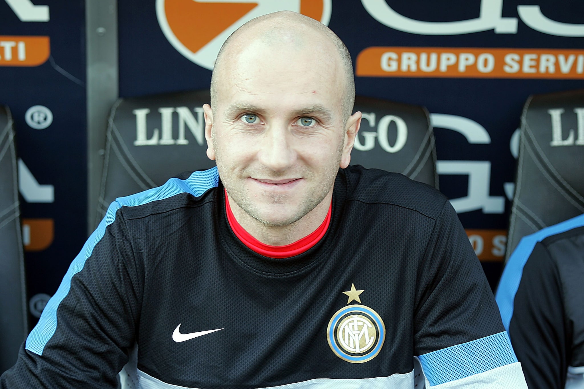 Rocchi con la maglia dell’Inter.