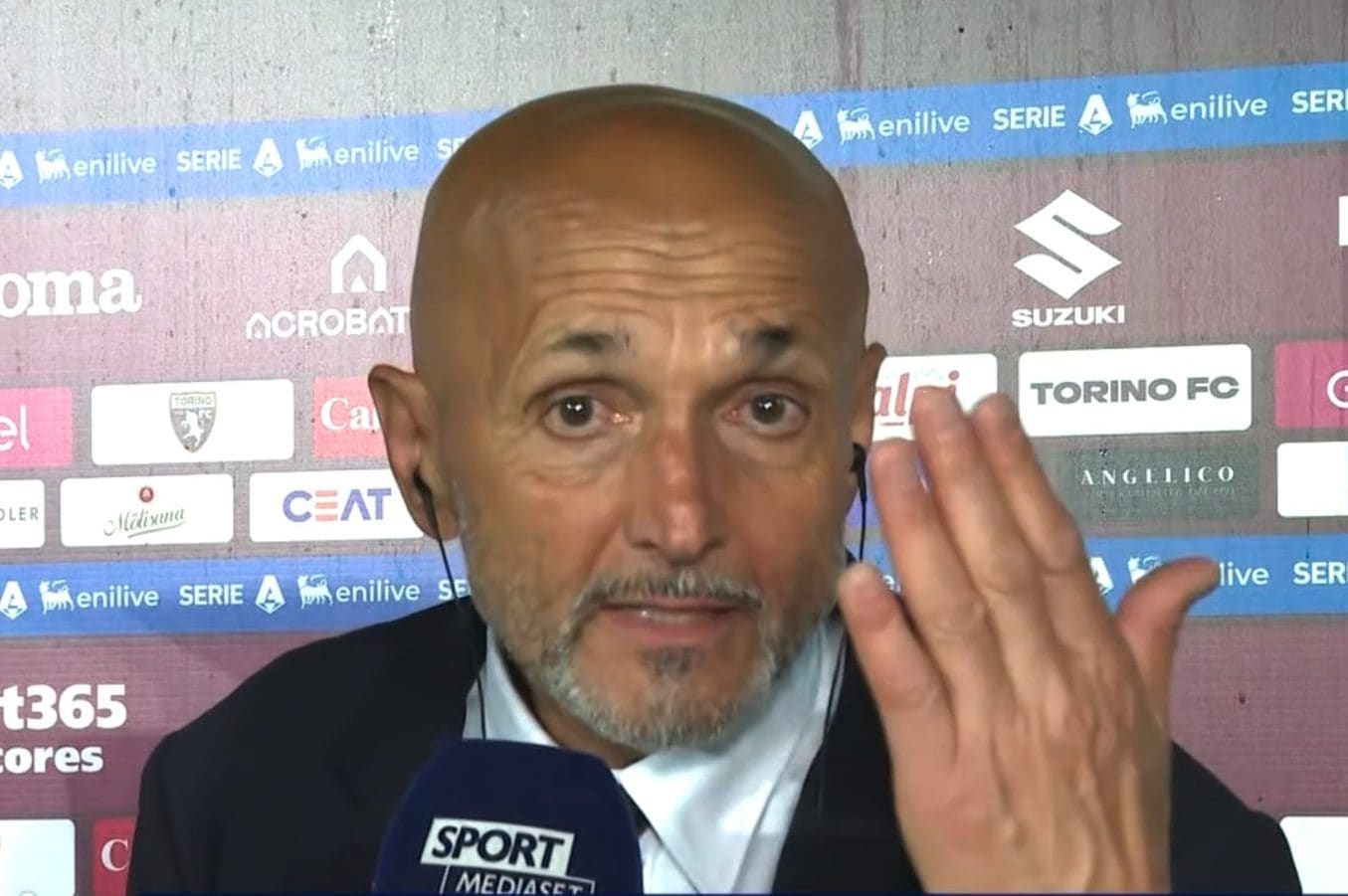 Il saluto di Spalletti prima di andarsene senza aspettare risposta