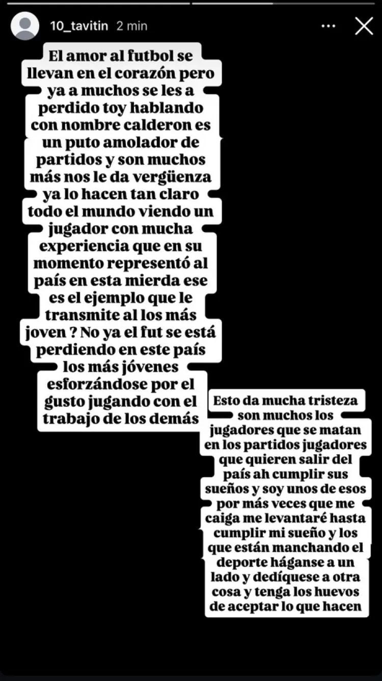 La storia Instagram di Gustavo Herrera