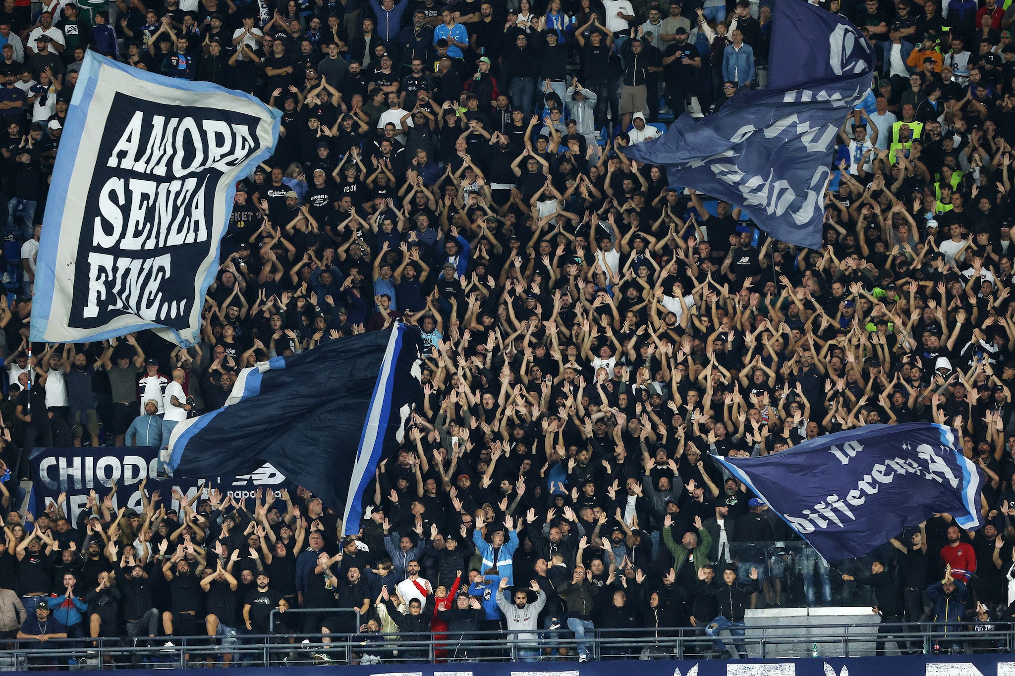 I tifosi del Napoli.