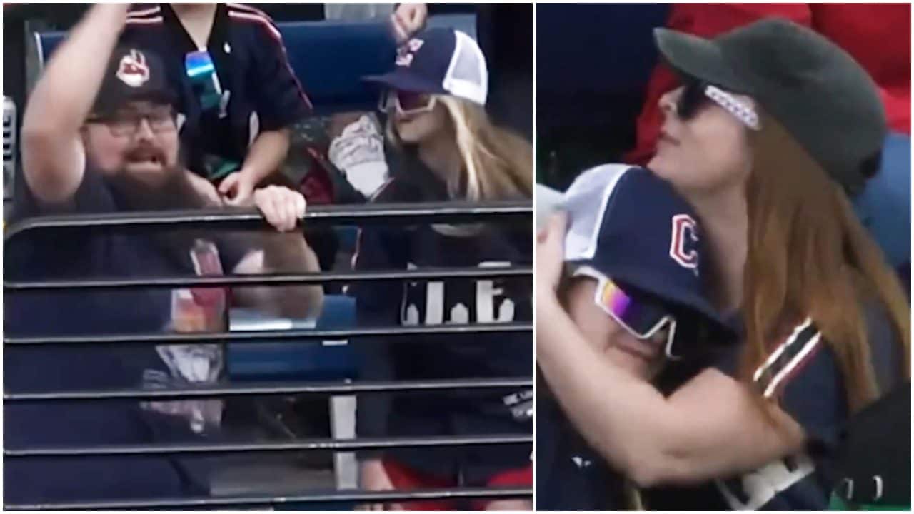 Un tifoso ruba una palla da baseball a una bambina in MLB, lei cerca di salvarlo dagli insulti