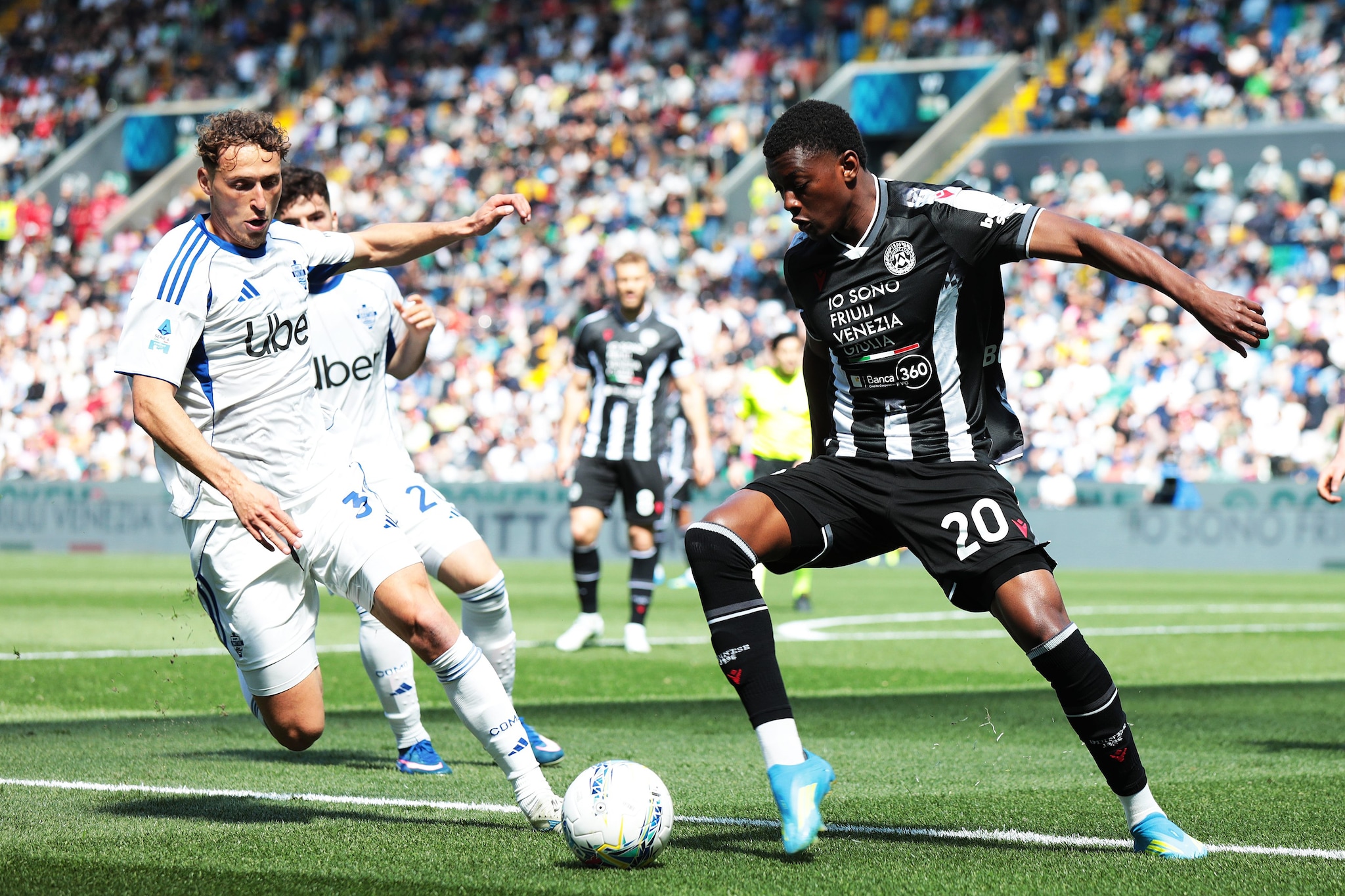 Udinese–Como, la partita con un solo italiano in campo.