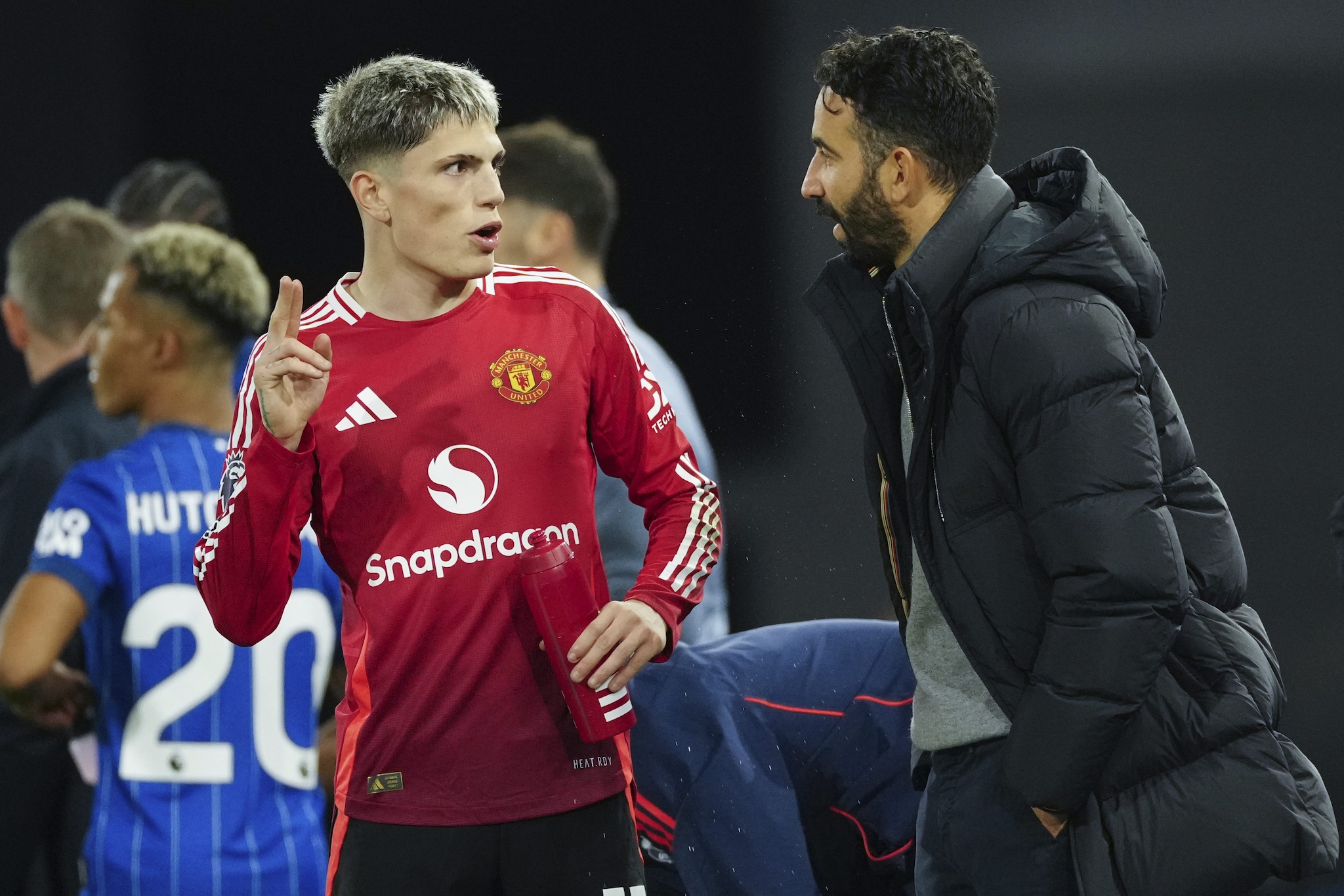 Amorim si è scontrato con diversi giocatori nello spogliatoio dello United