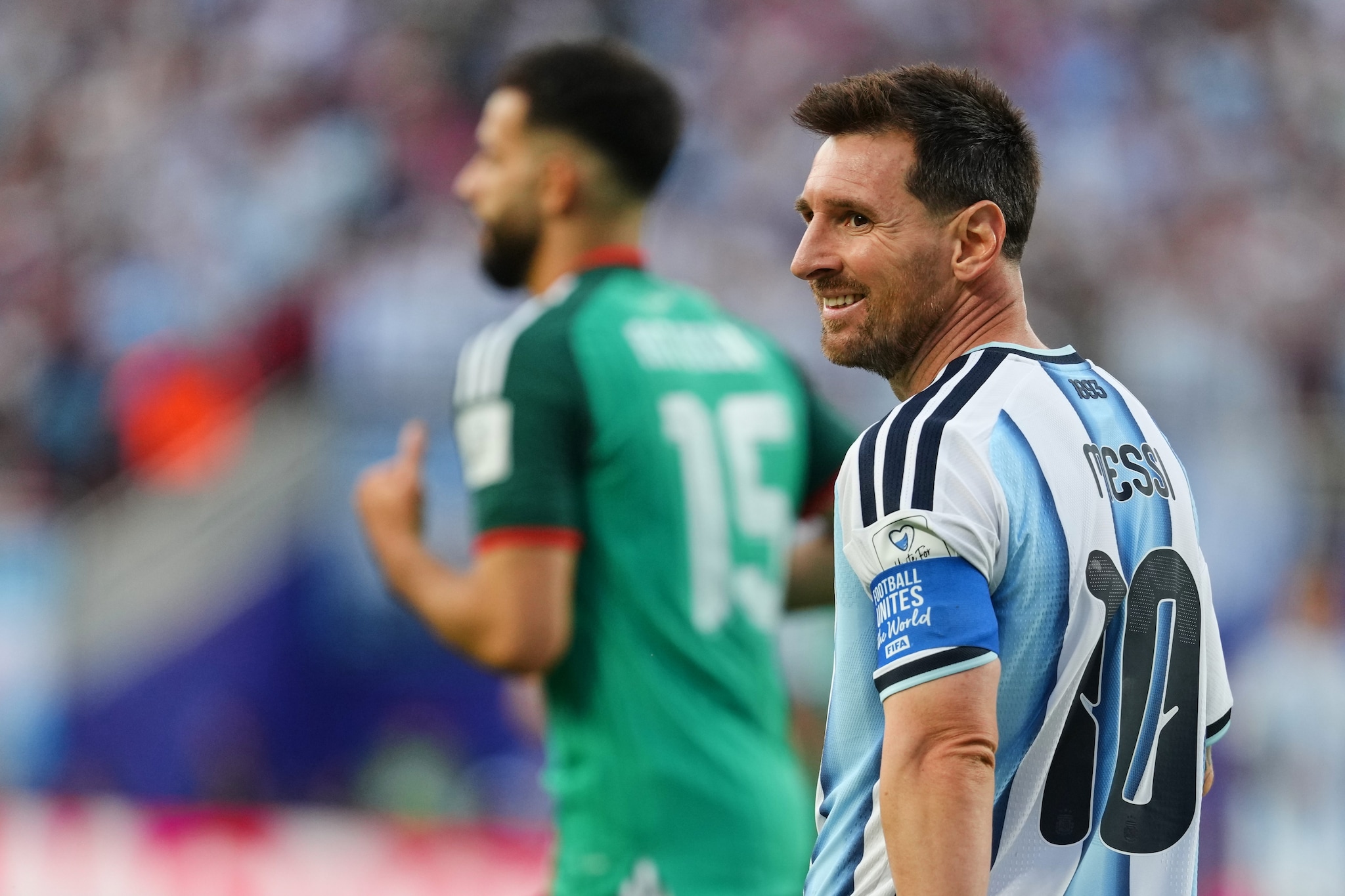 Aveva segnato 6 gol nelle prime partecipazioni ai Mondiali, poi ne ha realizzati 10 tra Qatar e Stati Uniti.
