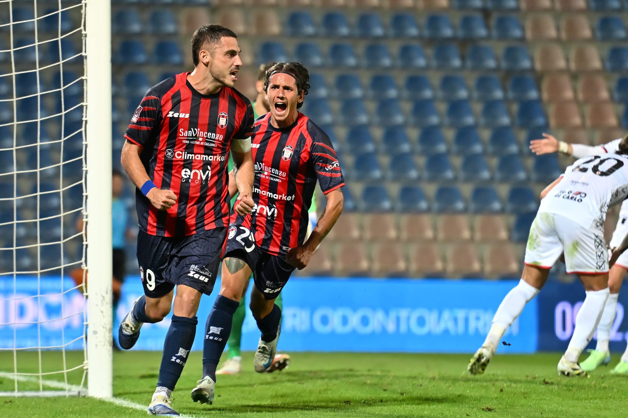 Il Foggia in azione nell’ultimo campionato di Serie C.