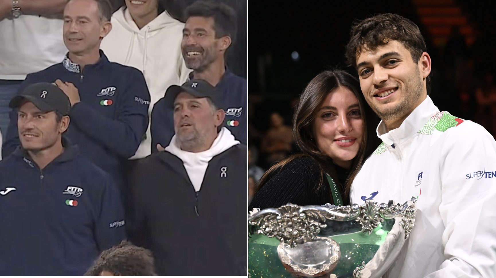 Da papà Stefano alla fidanzata Matilde, chi sono i membri del team di Cobolli sempre nel suo box