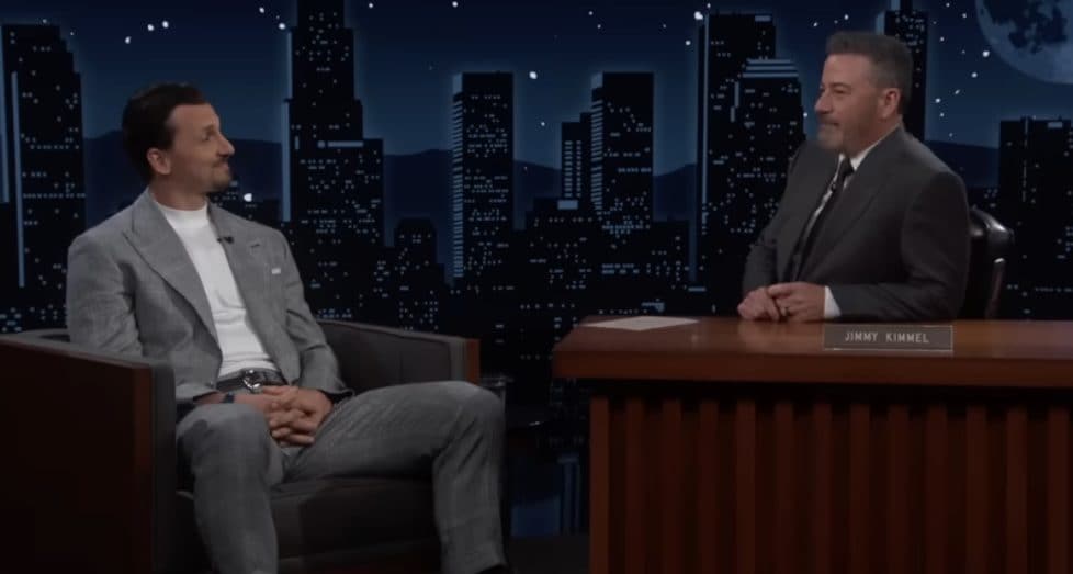 Ibrahimovic è stato ospite al Jimmy Kimmel Live