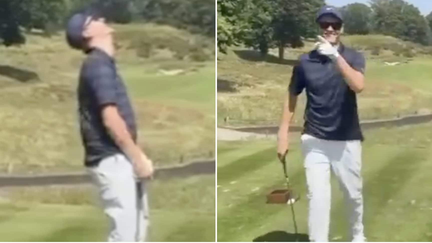 Jannik Sinner ci riprova col golf prima di Wimbledon, ma va tutto storto: "Posso vedere il video?"