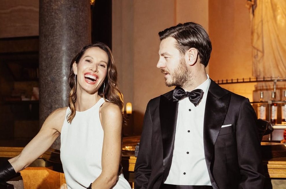Alessandro Cattelan e la moglie Ludovica