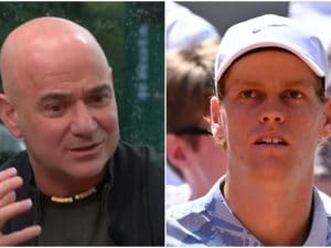 Il sospetto di Agassi su Sinner al Roland Garros: “Non hai scuse se sbatti contro un muro dopo un’ora e 45”
