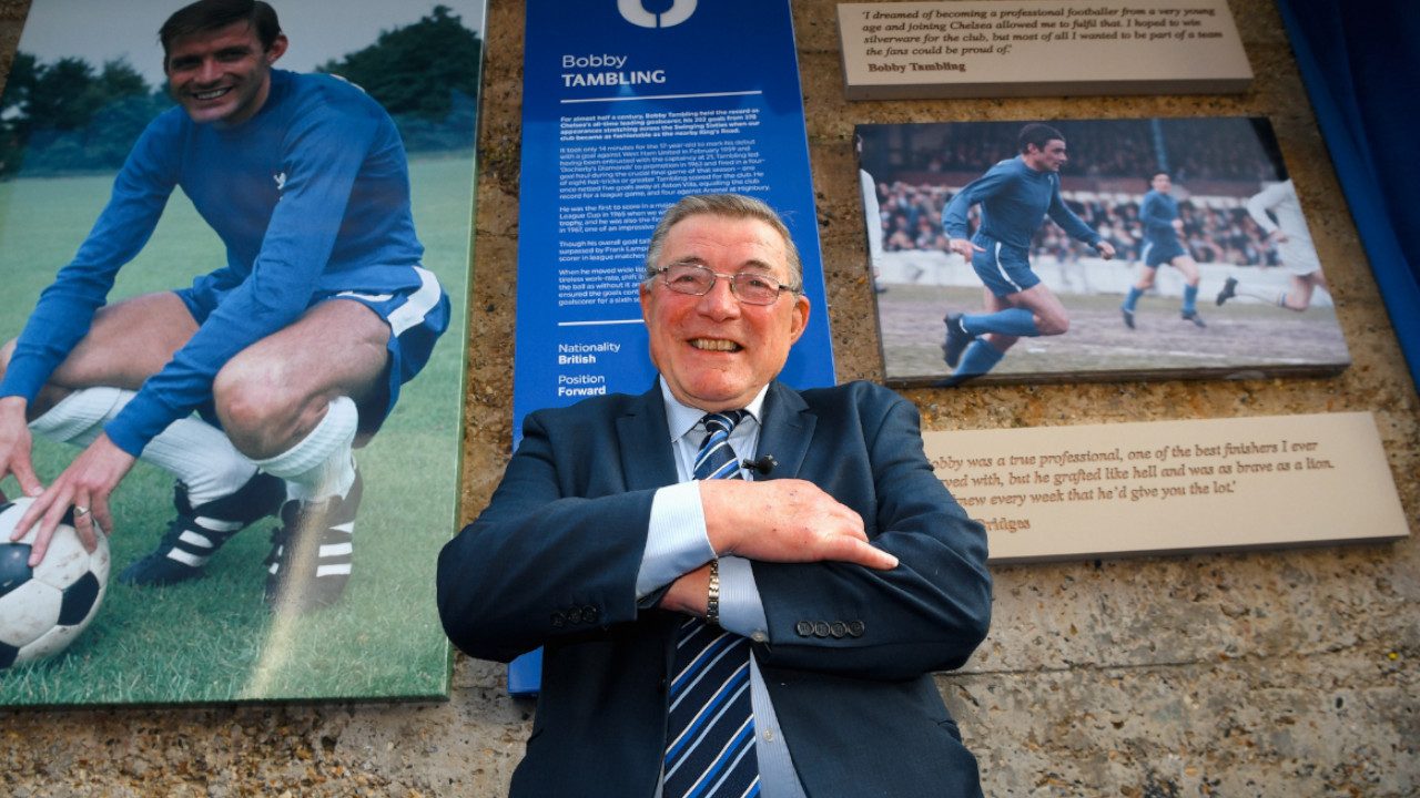 È morto Bobby Tambling, per oltre 40 anni miglior goleador del Chelsea, superato solo da Lampard