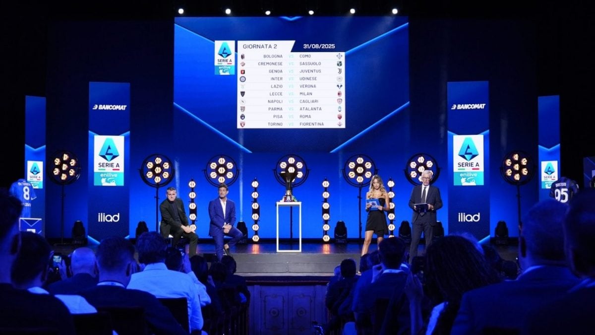 Oggi il sorteggio del calendario di Serie A 2026–2027 al Teatro Regio di Parma.