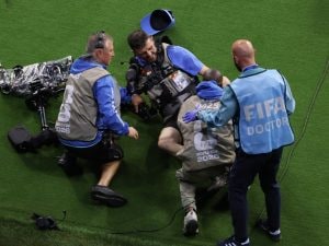 Incidente a un cameraman durante partita dei Mondiali 2026