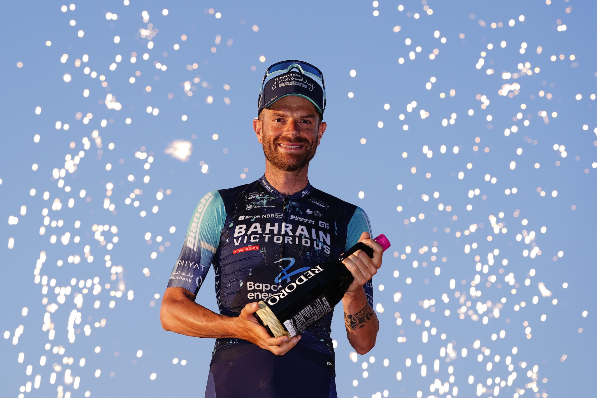 Damiano Caruso premiato come il più combattivo del Giro 2026 a 38 anni