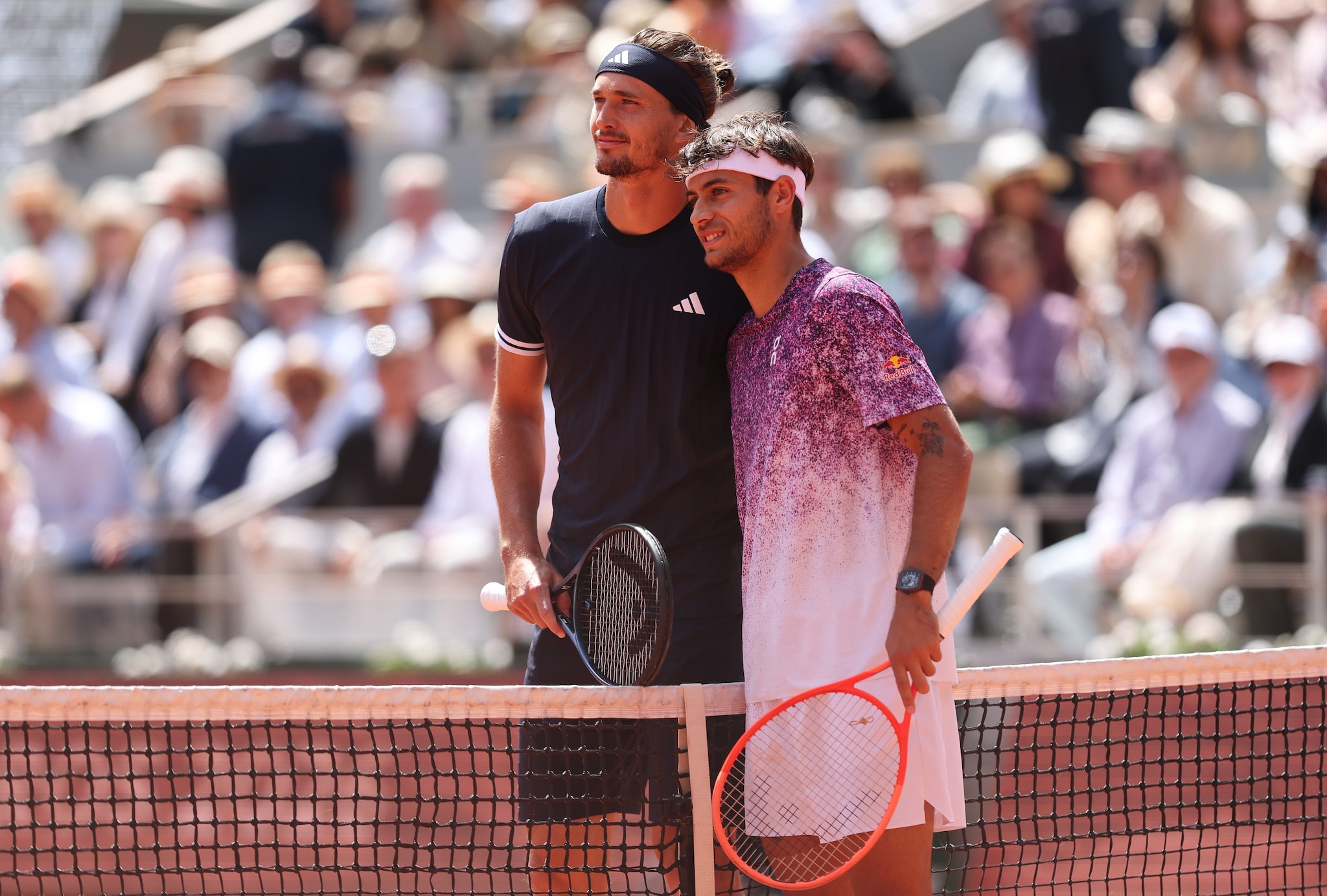 Cobolli e Zverev, protagonisti di una bella finale a Parigi