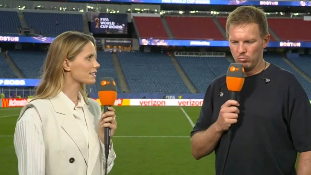Nagelsmann in profondo imbarazzo nell'intervista TV dopo la sconfitta della Germania: "Io non scappo"