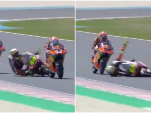 Brutto incidente in Moto3 nel GP d’Ungheria: Munoz cade e vi