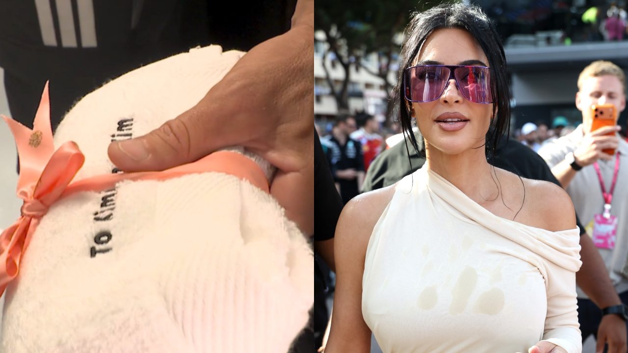 Mercedes prende in giro Kim Kardashian: per Kimi Antonelli arrivano gli asciugamani personalizzati