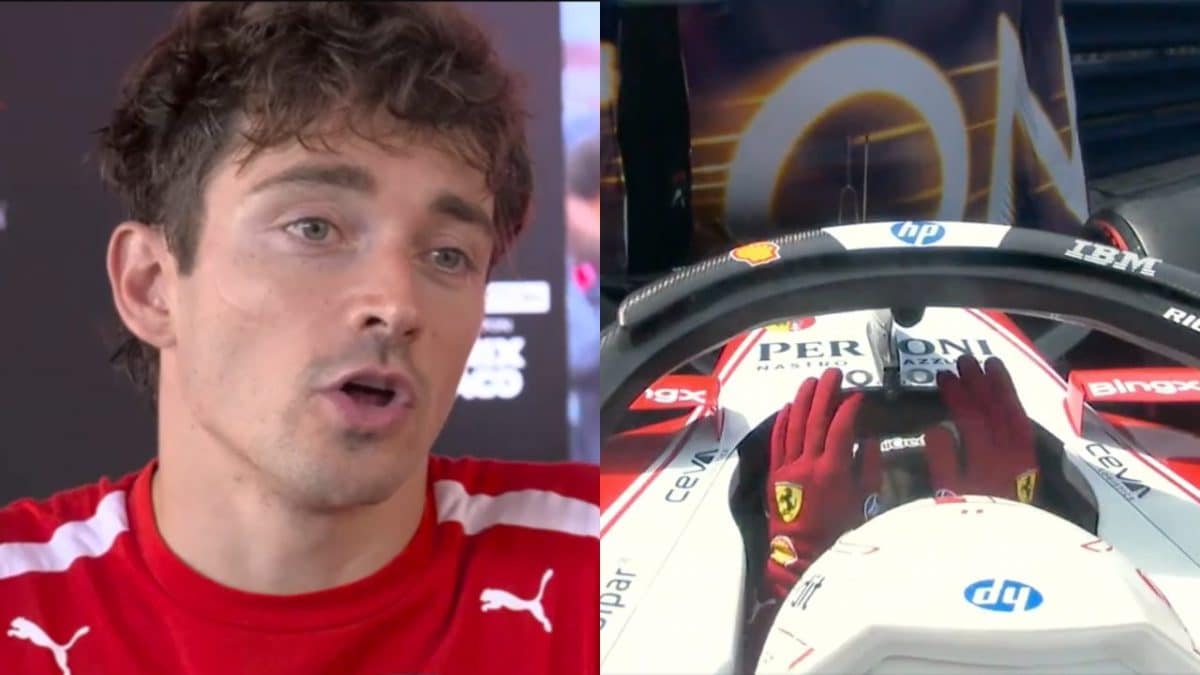 La frustrazione di Charles Leclerc in difficoltà a Monaco a causa dei freni.