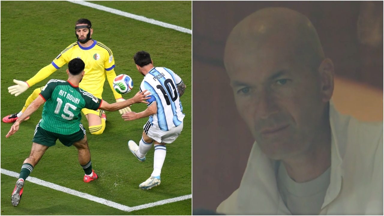 Luca Zidane disastroso contro Messi ai Mondiali: "La gente aspetta che io sbagli". Zizou impietrito