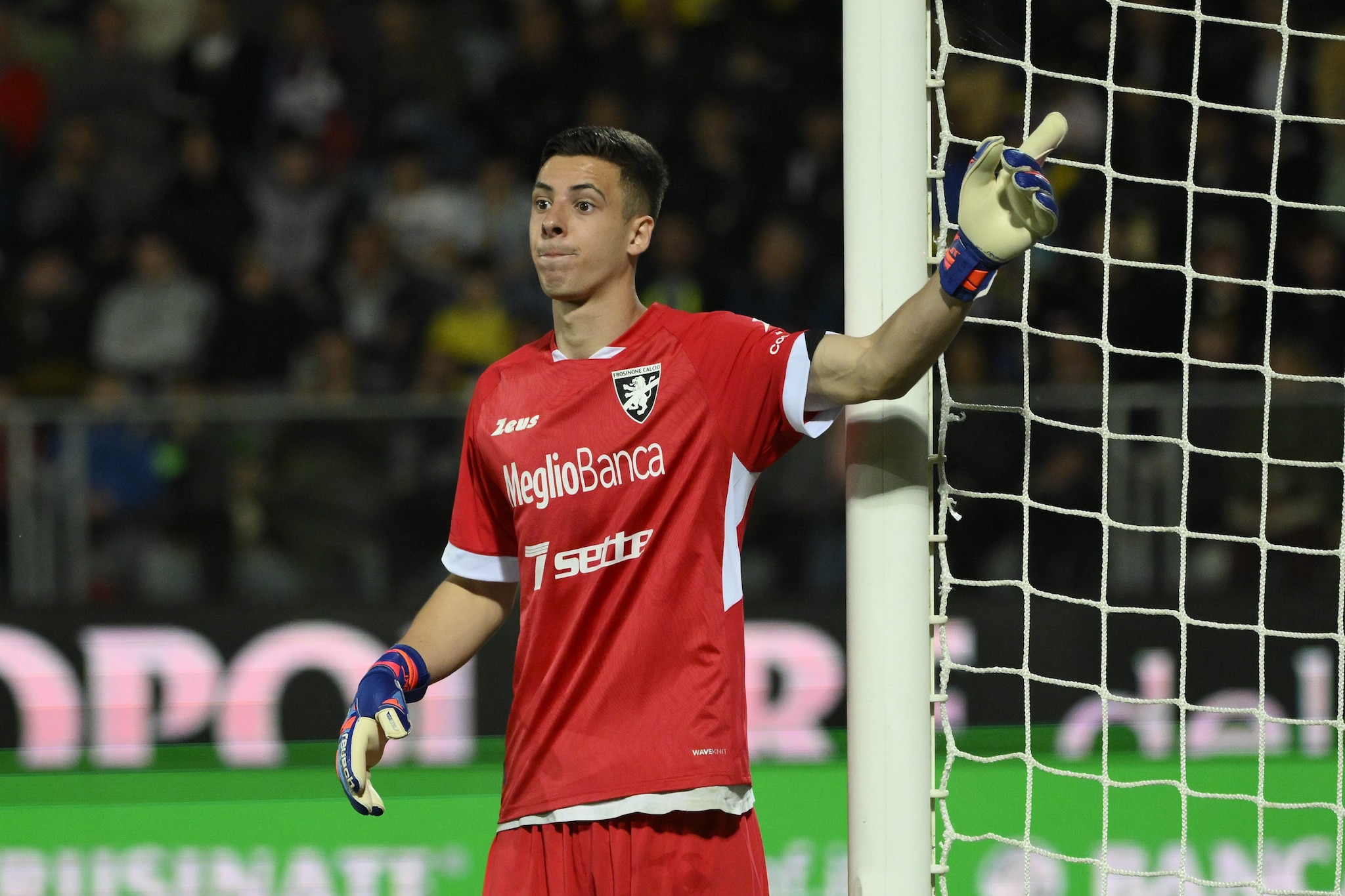 Lorenzo Palmisani del Frosinone è uno dei portieri convocati da Baldini.