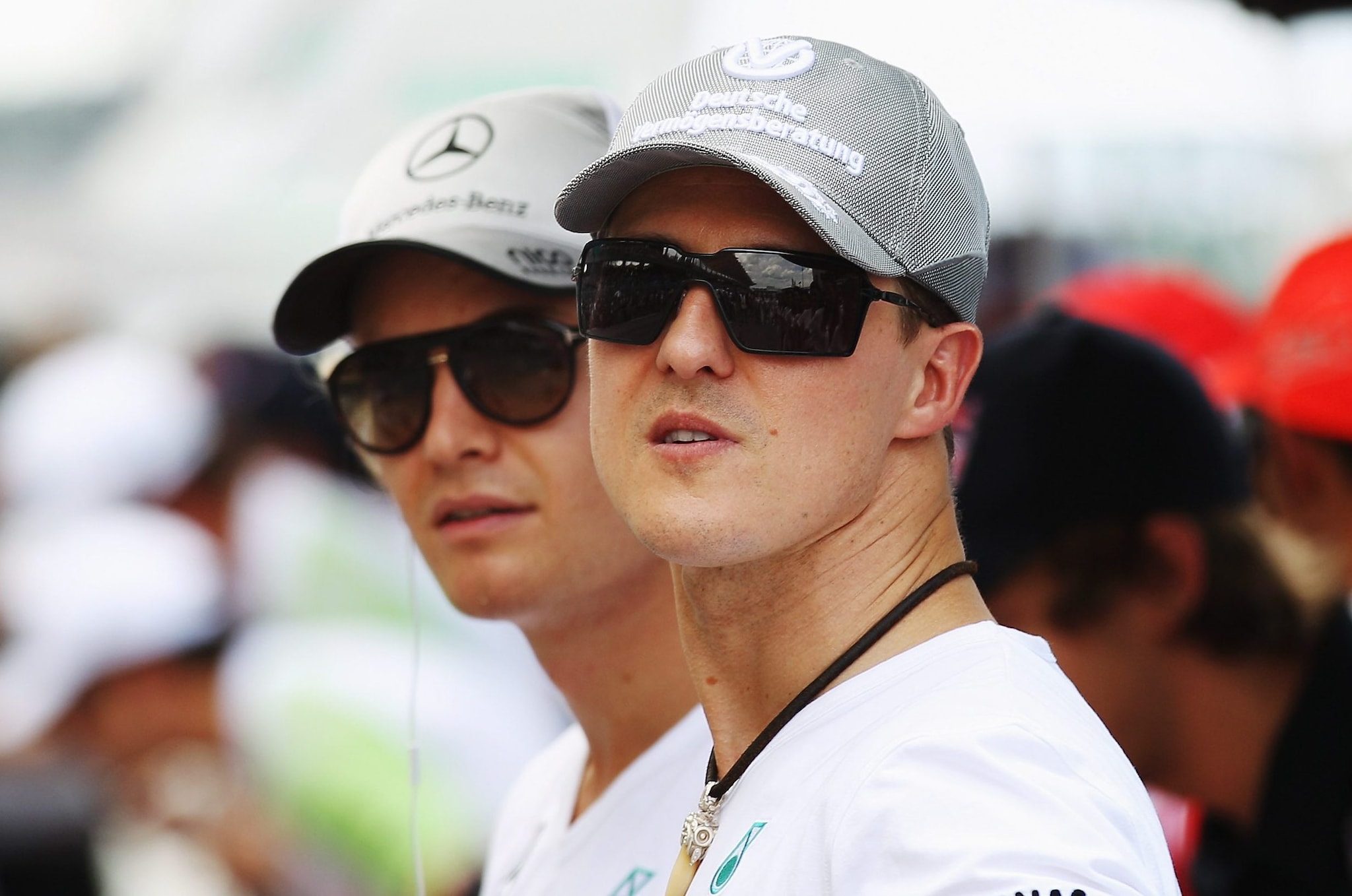 Nico Rosberg e Michael Schumacher in Mercedes nel 2010