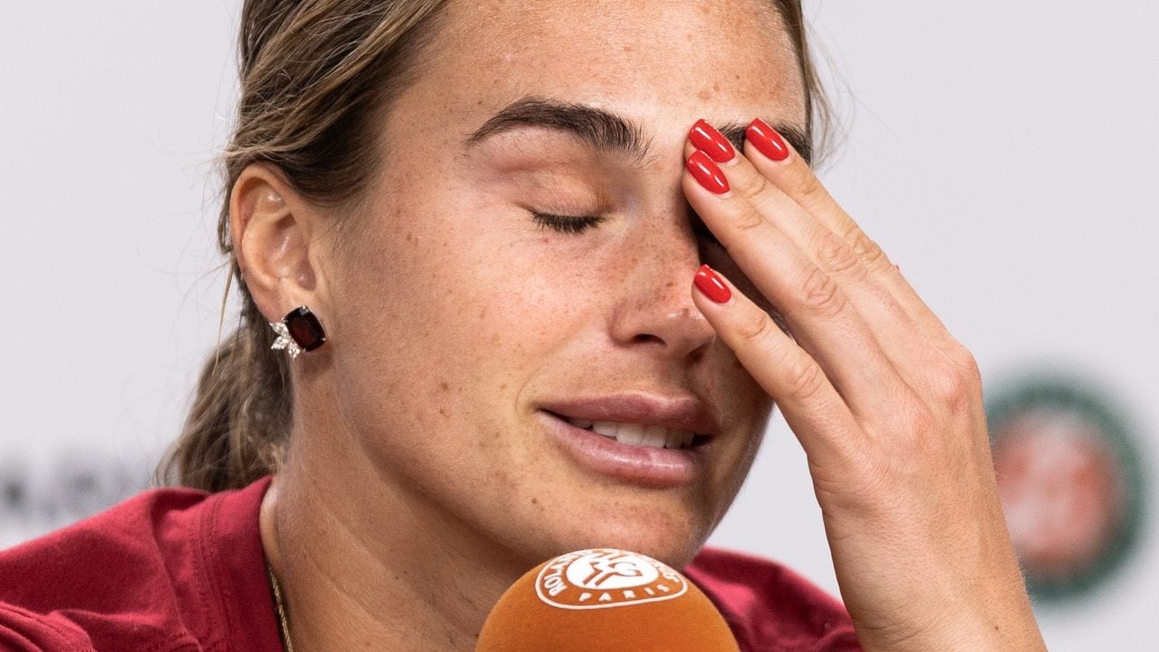 Aryna Sabalenka ha preso malissimo sconfitta ed eliminazione dal Roland Garros.