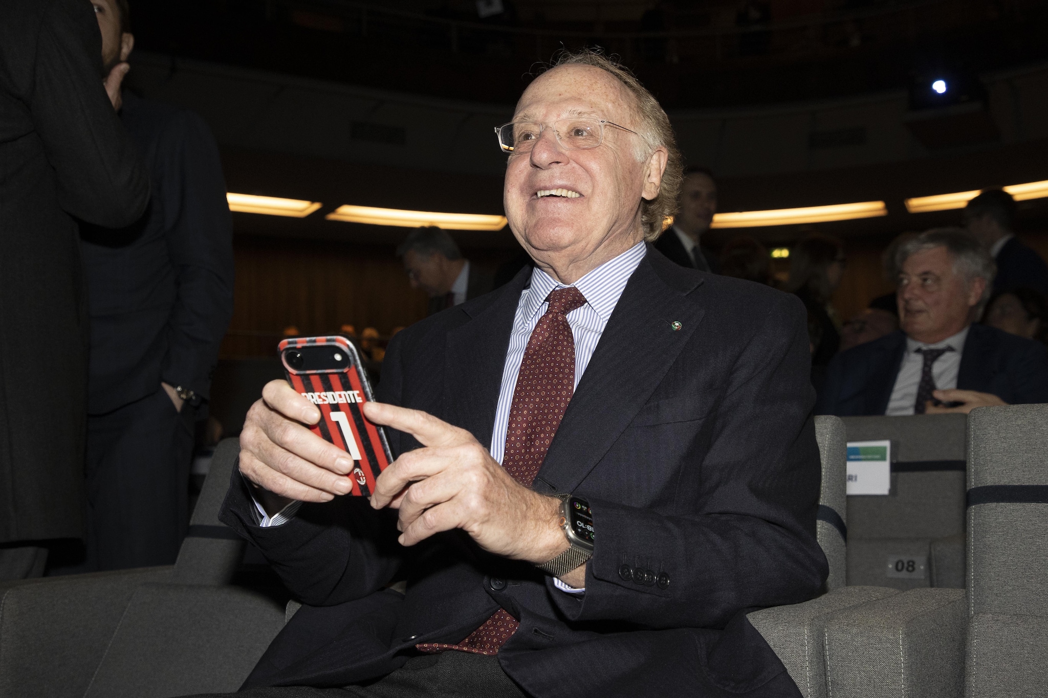 Paolo Scaroni, dal 2018 è il Presidente del CdA rossonero