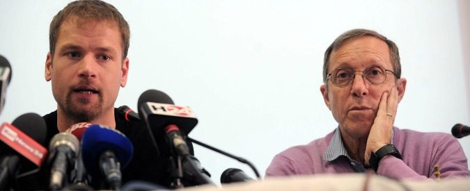 Il Professor Donati insieme ad Alex Schwazer, nel 2016, anno in cui il marciatore decise di ritornare nell’agonismo