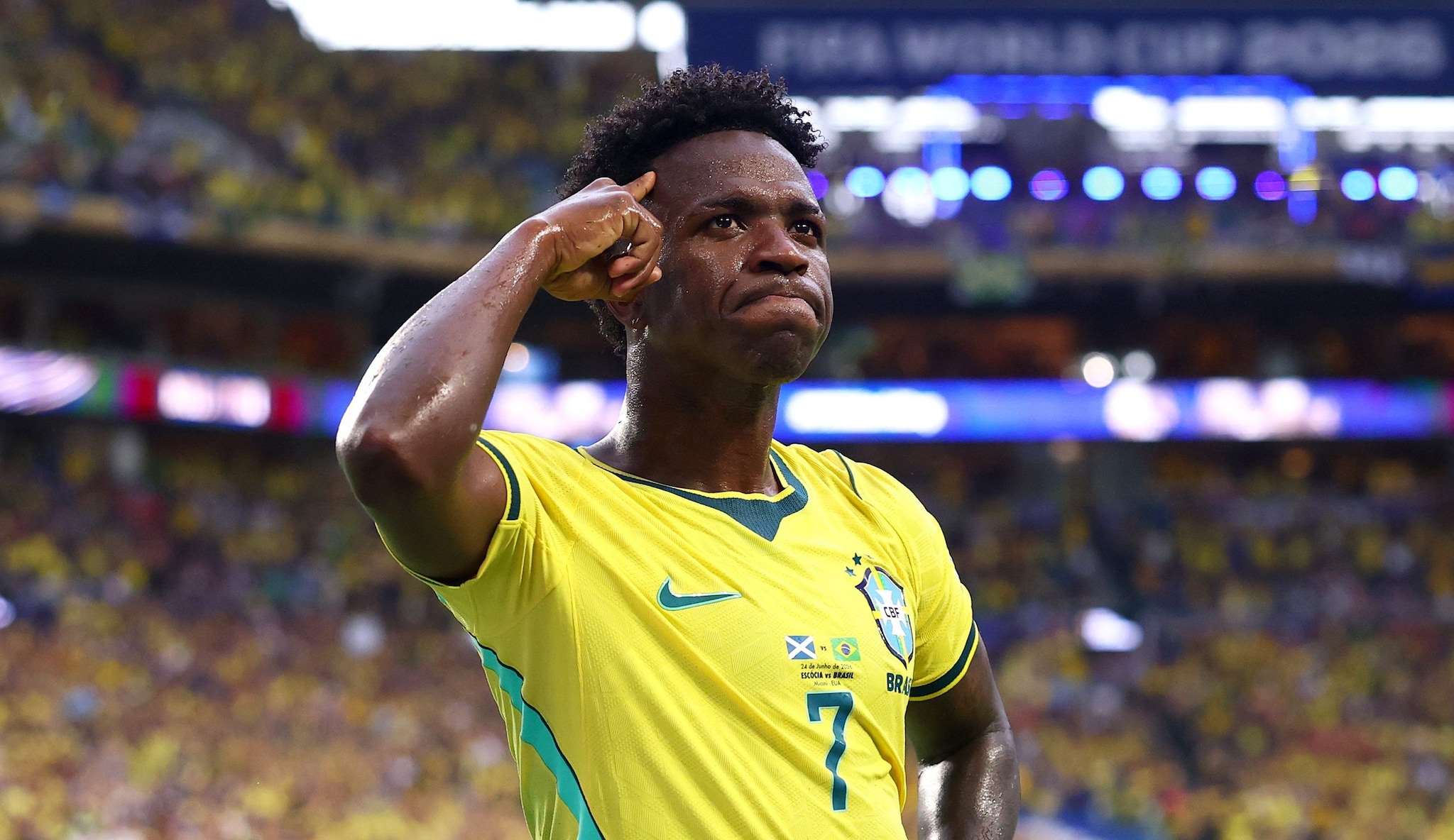 Scozia-Brasile 0-3 risultato finale della partita ai Mondiali 2026: doppietta di Vinicius e gol di Cunha, gli highlights