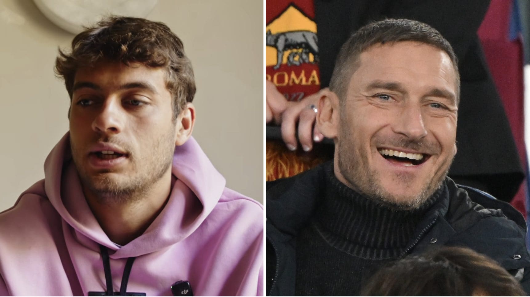 Cobolli: "Francesco Totti mi riconobbe all'Olimpico e disse 'ti sei ca..to sotto?', non me l'aspettavo"