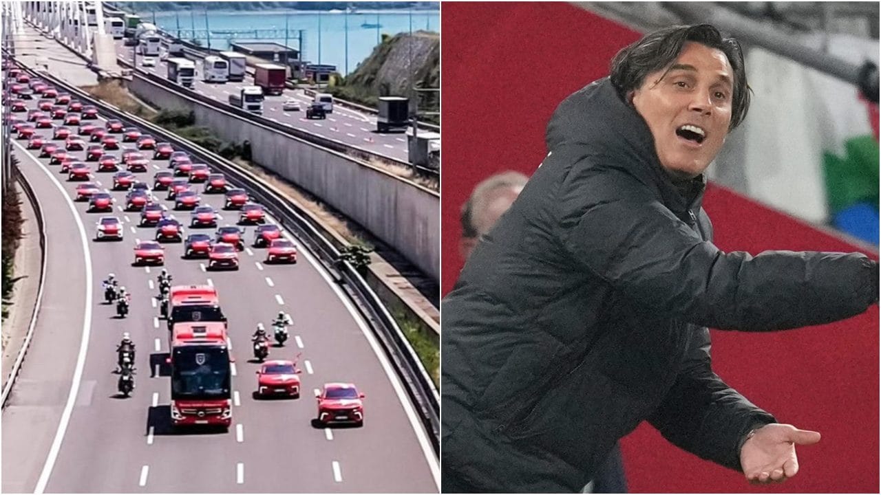 La Turchia vola ai Mondiali: i tifosi creano un corteo infinito, scortano tutti fino all'aeroporto