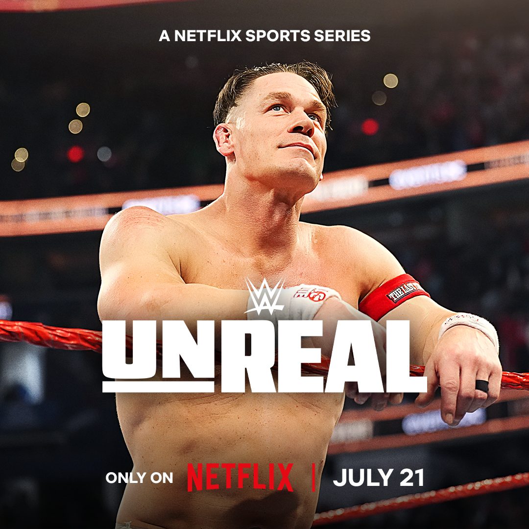 La locandina di WWE Unreal: dal 21 luglio la terza stagione su Netflix.