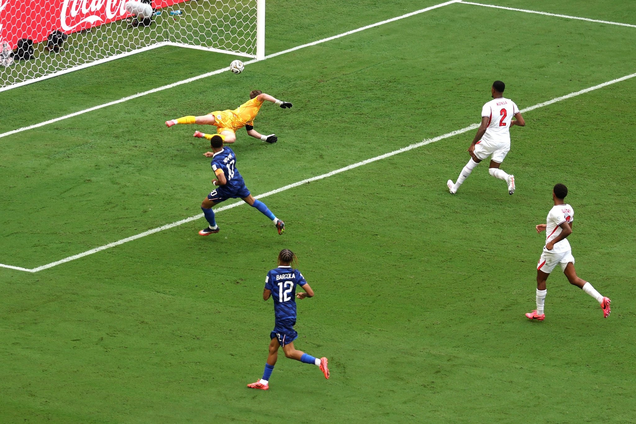 Il primo gol di Mbappé che riapre la partita.