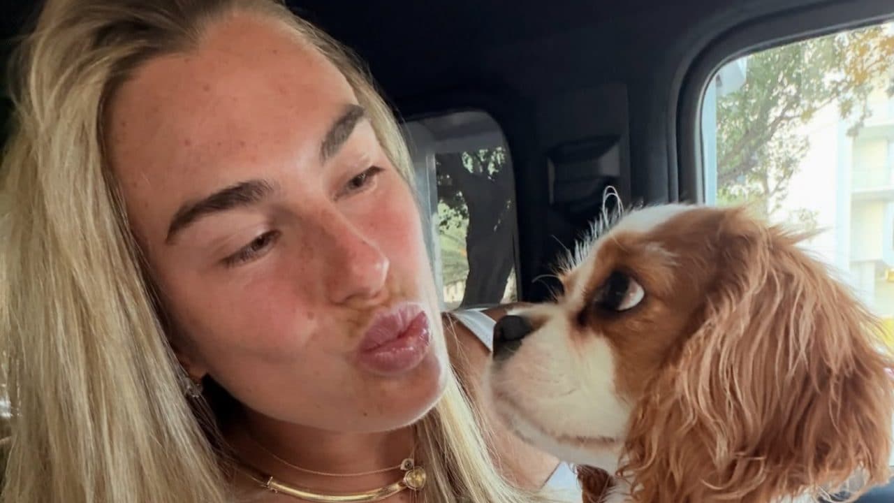 Aryna Sabalenka chiede che Wimbledon cambi una storica regola: "Fate entrare i cani, a casa da soli soffrono"