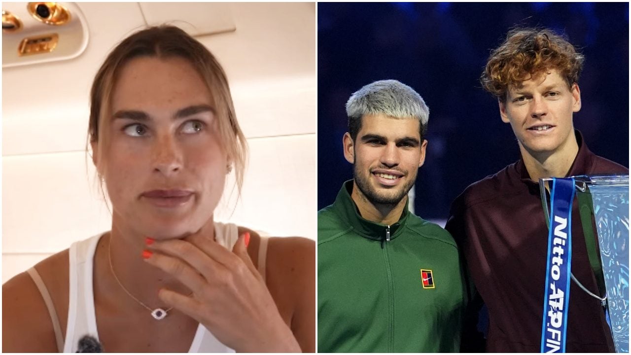Aryna Sabalenka sceglie tra Sinner e Alcaraz: "Jannik". La numero uno sa di cosa parla
