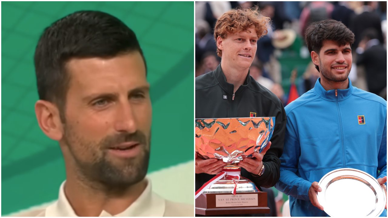 Djokovic su Sinner e Alcaraz: "Vorrei dargli una lezione. È come giocare contro me stesso, so come crackare il codice"