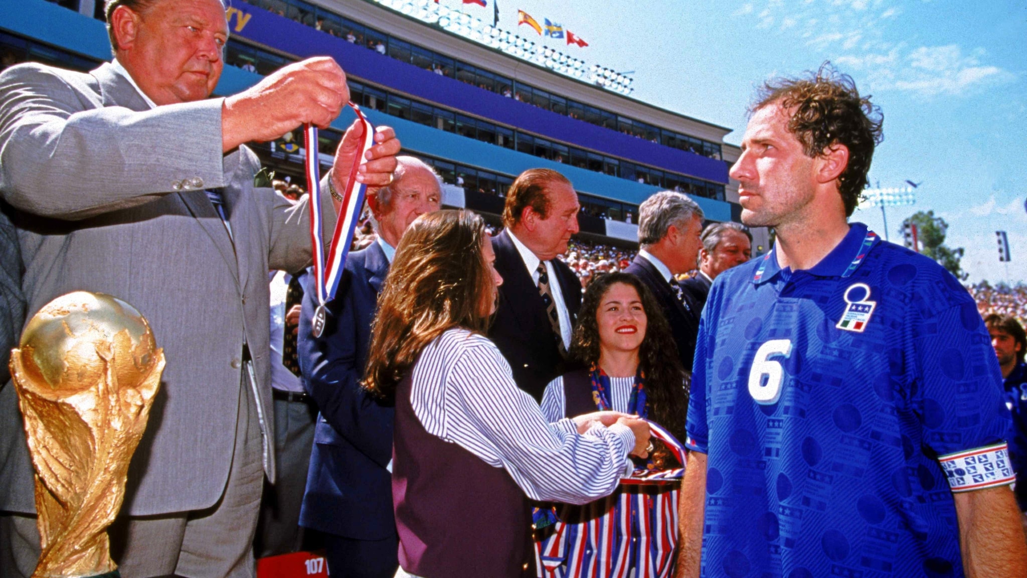 Franco Baresi e l'eroica finale Italia-Brasile, la partita delle lacrime e della grandezza assoluta