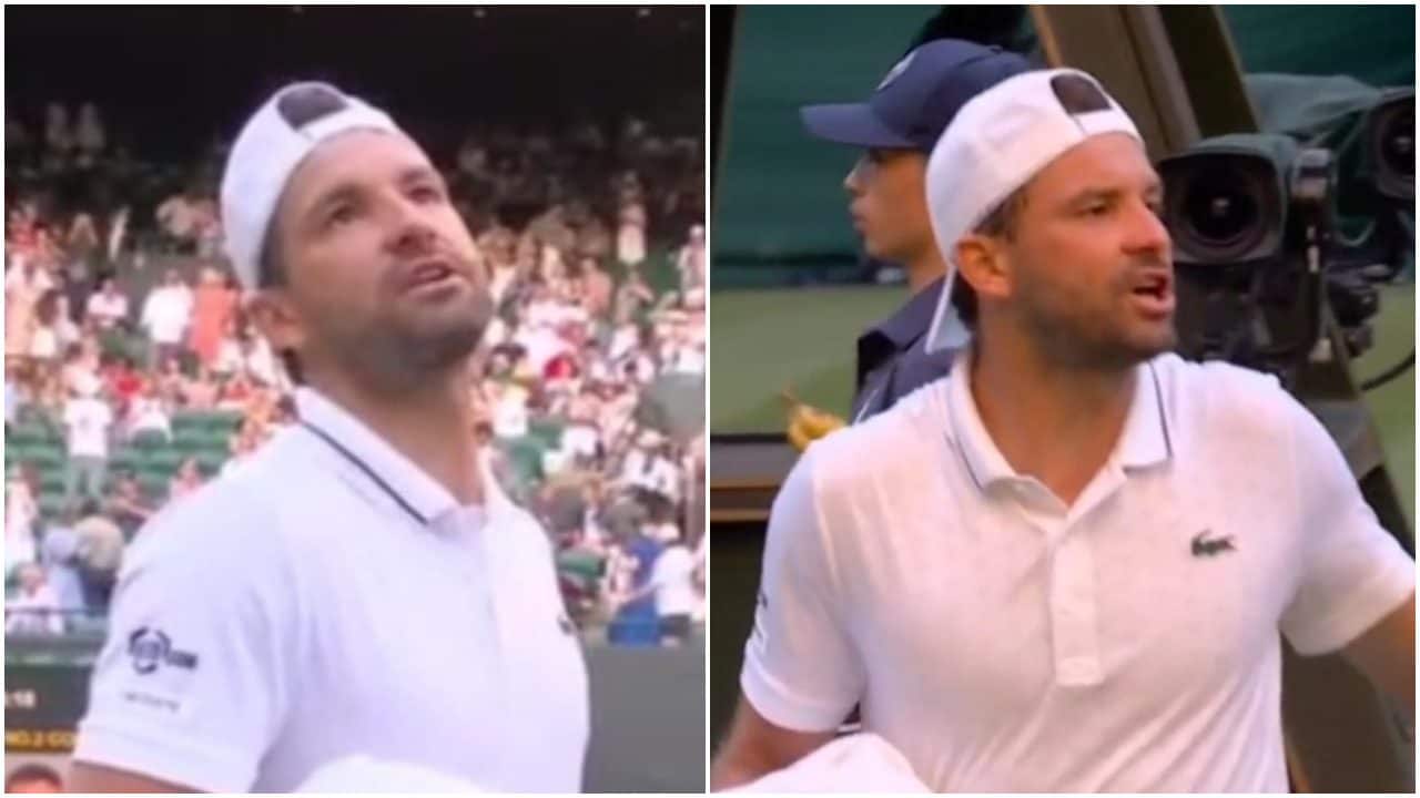 Dimitrov ancora ossessionato dal match con Sinner, sbotta con l'arbitro: "L'anno scorso era la stessa cosa"