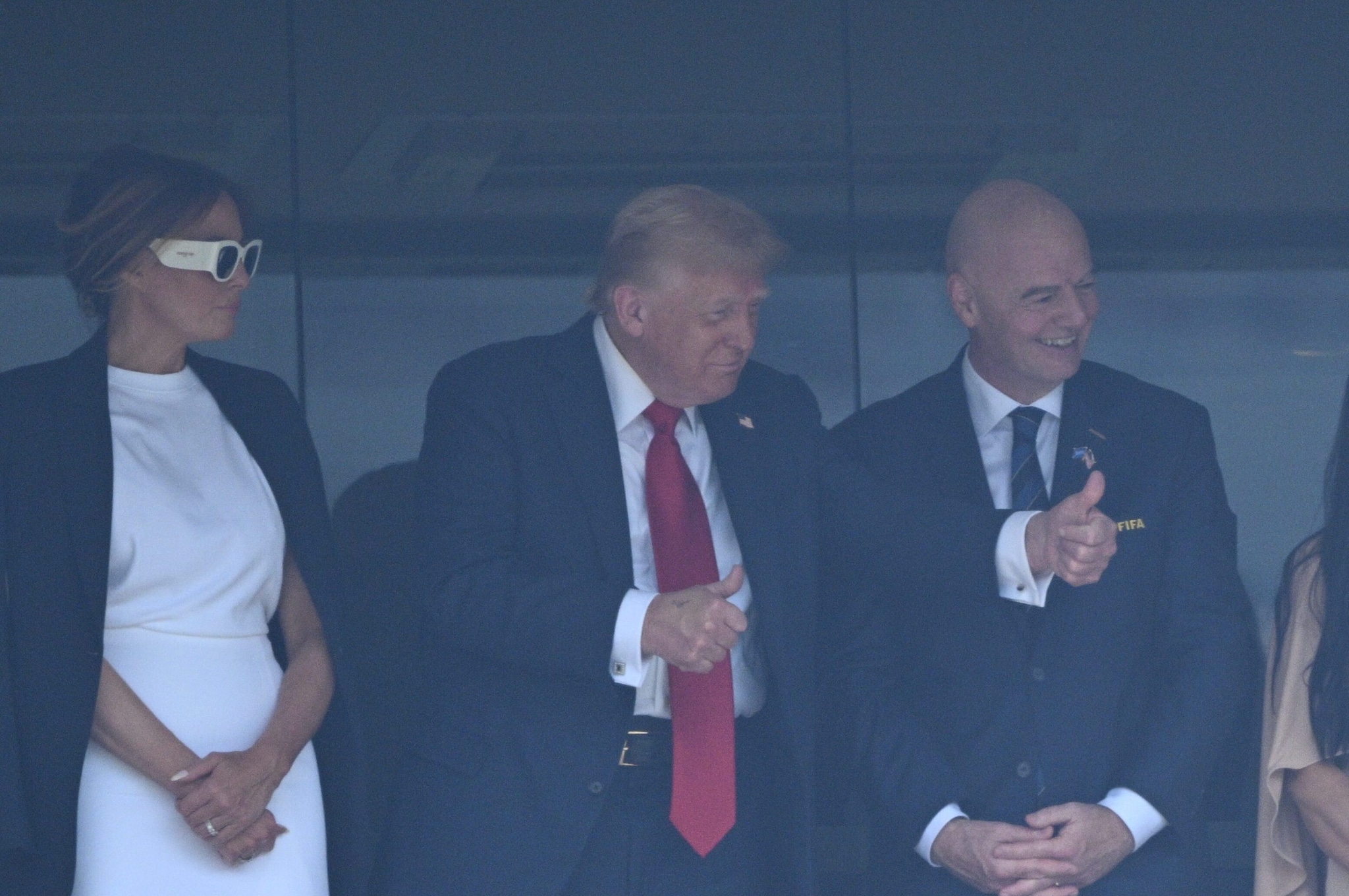 Infantino e Trump già si sono goduti l'anno scorso un mega show nell'intervallo della finale del Mondiale per club negli Stati Uniti
