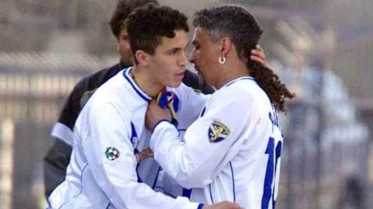 Jadid e Roberto Baggio al Brescia.