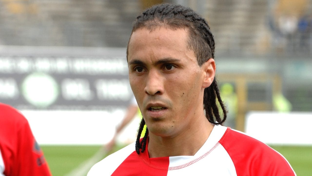 Jadid con la maglia del Bari.