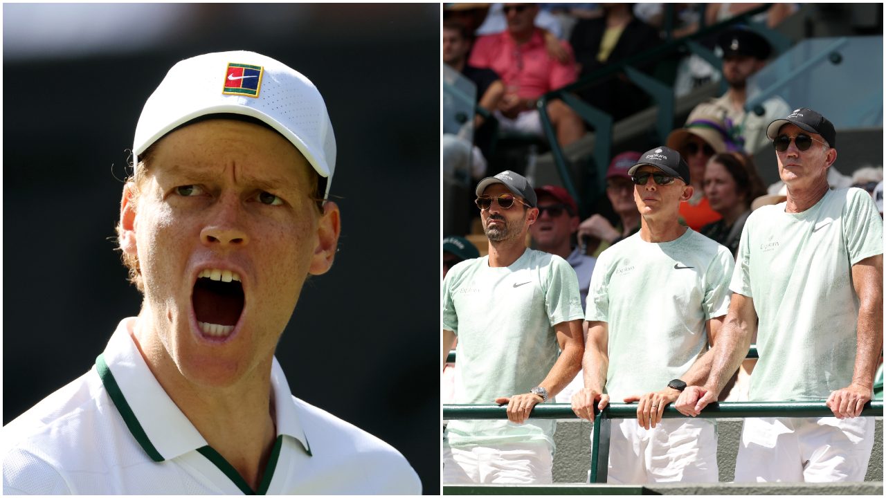 Perché Sinner non vuole cappellini bianchi nel suo team a Wimbledon: ha visto che così si perde