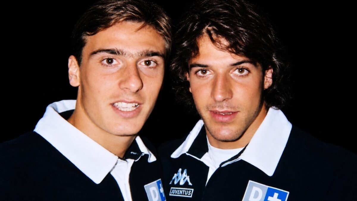 Luigi Lavecchia e Alessandro Del Piero alla Juventus.
