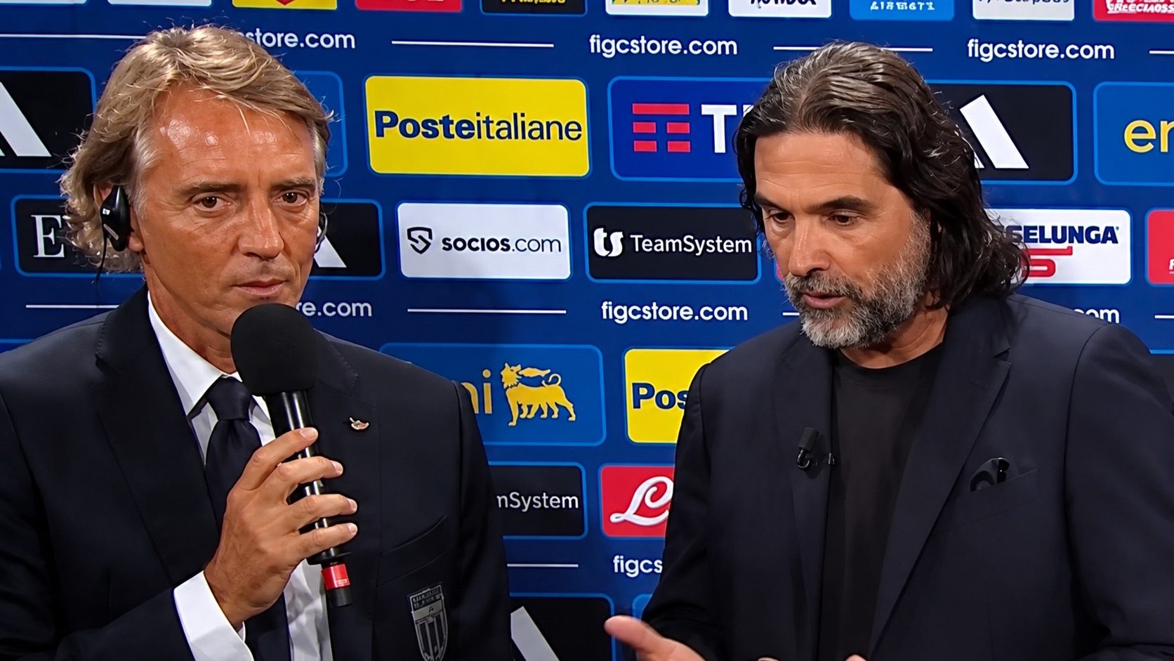Mancini risponde all'affondo di Adani sulla Nazionale: "Non posso fare una squadra di 11 giovani"
