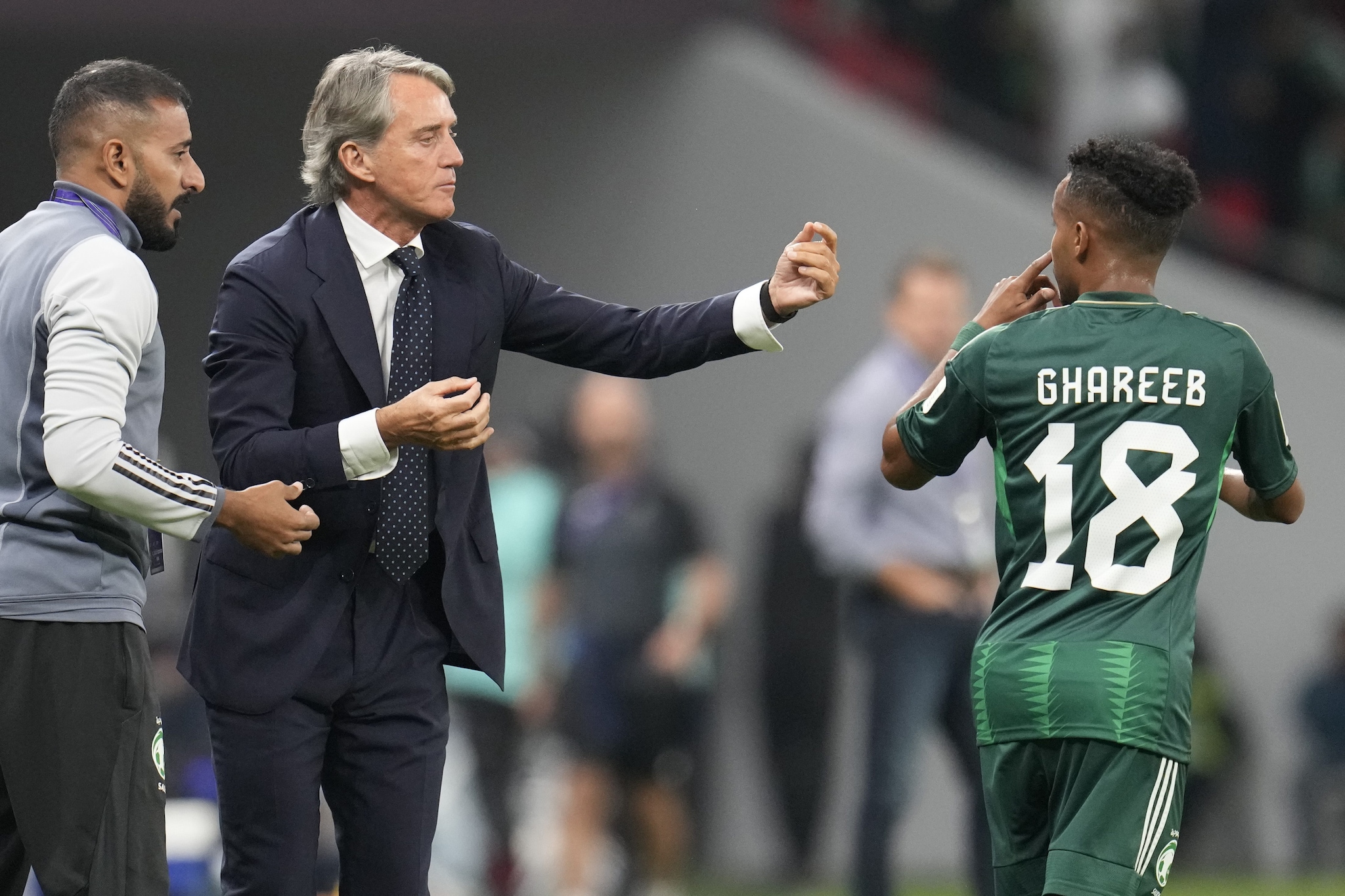 Roberto Mancini è stato allenatore dell'Arabia Saudita per 14 mesi, con 21 partite da CT.