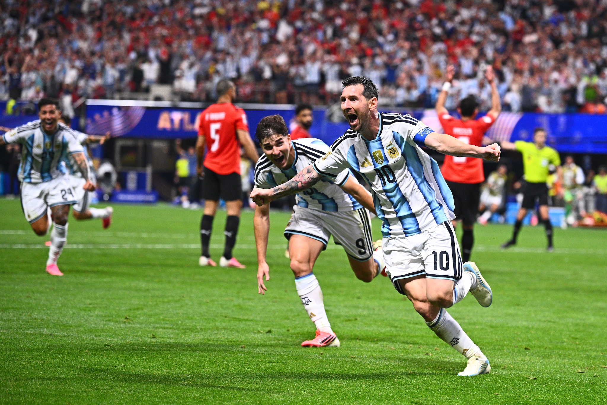 Messi ha trascinato l'Argentina a suon di gol e assist.